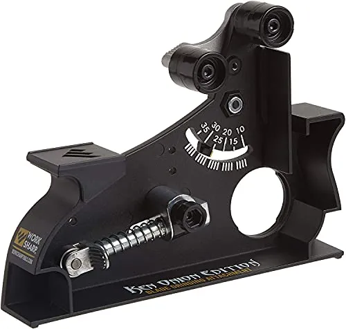 WORK SHARP® Blade Grinding Attachment - Allround Schleif-Aufsatz für den Ken Onion Edition Knife & Tool Sharpener - Profi Schärf-Vorrichtung inkl. 4 Gewebe Schärfbänder