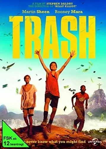 ROONEY MARA/SELTON MELLO/STEPHEN DALDRY/+ - TRASH DVD NEU