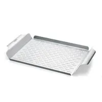 Weber Grillpfanne Deluxe - Grillpfanne aus hochwertigem Material, ideal für gleichmäßiges Grillen von Fleisch und Gemüse, perfekt für Grillliebhaber.