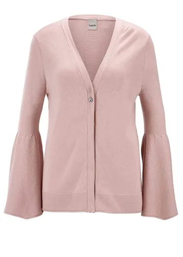 HEINE Damen Feinstrickjacke, rosé GR 34 *SALE*