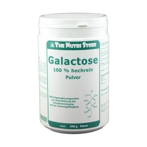 Galactose 100% rein Pulver - 500 g - Multivitaminpräparate & Mineralien, unterstützt die Reifung und Entwicklung von Säuglingen, ideal für Diabetiker und vielseitig einsetzbar.