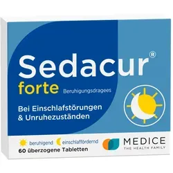 Sedacur forte bei Einschlafstörungen & Unruhezuständen