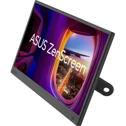 ASUS ZenScreen MB166CR - 15,6 Zoll tragbarer Full HD Monitor, USB Typ-C, leicht und vielseitig mit 360 Kickstand für effizientes Arbeiten unterwegs