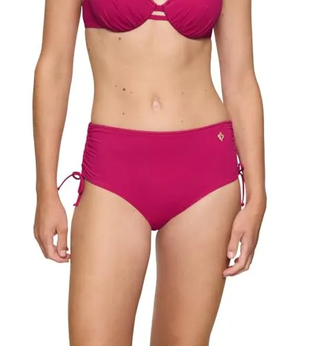 Triumph Summer Twist Maxi Bikini Bottom Damen, Rosa (Berry) Größe 48 - Bikinihosen für Damen, mit elegantem Design und optimalem Sitz für perfekten Tragekomfort am Strand oder Pool.