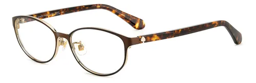 KATE SPADE OPHELIA/F DM2 LIGHT GOLD BROWN HAVANA 53/16/140 Damen Brillen