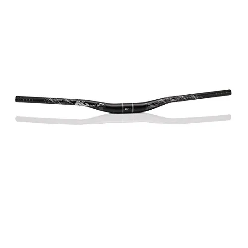 XLC All MTN Riser Bar Fahrrad Lenker HB-M20 - 780mm schwarz/matt - Lenker für Mountainbikes mit 35mm Klemmdurchmesser und 9° Biegung, ideal für optimale Kontrolle und Komfort auf Trails.