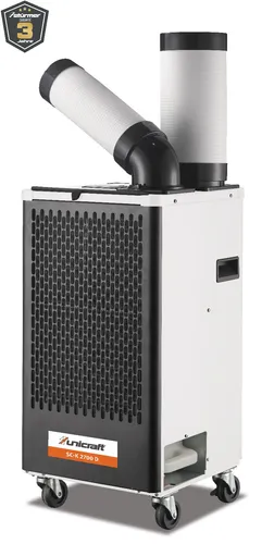 Mobiles Klimagerät mit Spotcooler SC-K 2700 D neig- und schwenkbare Kaltluftleit