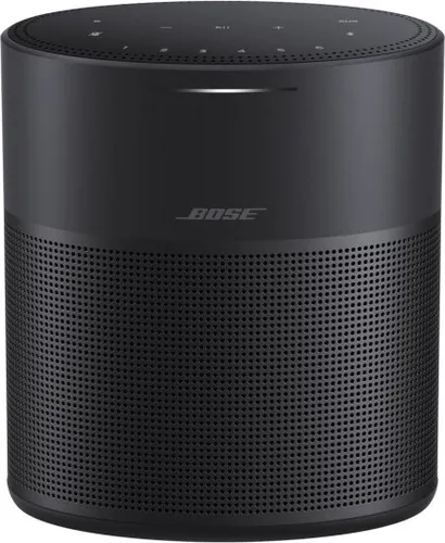 BOSE Home Speaker 300 schwarz - Smart Speaker mit Sprachsteuerung - Lautsprecher mit Spitzenklang und kraftvollen Bässen. Integrierter Google Assistant und Amazon Alexa für einfache Sprachsteuerung. Kabellose Verbindung über WLAN, Bluetooth und Apple AirPlay 2.