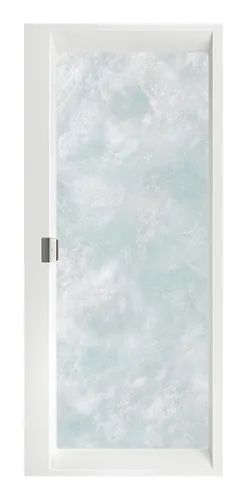 Villeroy & Boch Squaro Edge 12 Rechteck-Whirlpool Hydropool Entry (HE) mit Wasserzulauf Technik Position 2 1700 x 750 x 475 mm - Weiß Alpin / Verchromt - UHE170SQE2B2V01