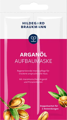 Hildegard Braukmann Arganöl Aufbaumaske 2 x 7 ml Doppelsachet