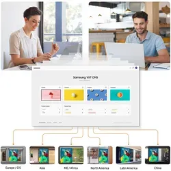 Samsung VXT (CMS + RM) VX-CXY - 12 Monate Enterprise Cloud Dienstleistung - Bluetooth-Lautsprecher mit umfangreichen CMS & RM Features für eine nahtlose Multimedia-Erfahrung in Unternehmen.