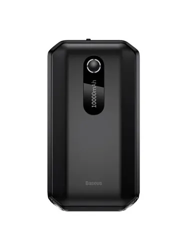 Baseus Power Bank Power Starter 10000mAh - Starthilfe mit 1000A Spitzenstrom, schwarz - Powerbank für Starthilfe und Handyaufladung, ideal für Notfälle. Mit 1000A Spitzenstrom und Krokodilklemmen für bis zu 50 Starts pro Ladung. Sicherheit und Effizienz in einem kompakten Design.