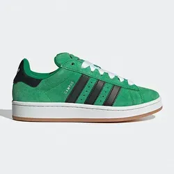 adidas Leder-Sneakers "Campus 00s" Dunkelgrün - Größe 40 - Stilvolle Sneakers mit Schnürung, verstärkter Kappe und rutschhemmender Sohle. Ideal für den Alltag und modische Akzente.