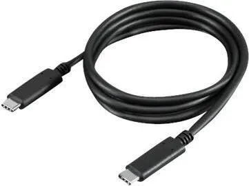 Lenovo USB-C Kabel 1m für ThinkPad Dock Gen 2 - USB-Kabel & Adapter, 1 m lang, ideal für die Verbindung mit ThinkPad USB-C Dock Gen 2 für eine stabile und schnelle Datenübertragung.