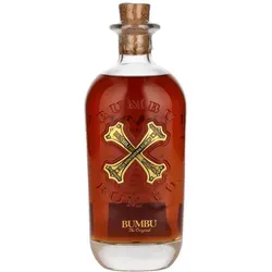 BUMBU The Original Rum - Craft Rum Flavour Spirit, Bourbon-Fass gereift für einzigartigen Geschmack, ideal für Cocktails in 0,7 Liter Flasche mit 40% Vol