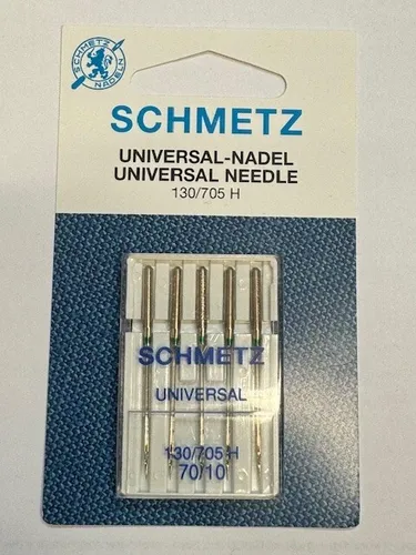 Nähmaschinennadeln Schmetz 130/705H  Stärke 70/10  UNIVERSAL HAx1 5