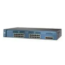 Cisco WS-C2970G-24TS-E Netzwerk Switch - Server-Zubehör mit 24 Gigabit-Ports für hohe Netzwerkleistung und Zuverlässigkeit in Unternehmen.