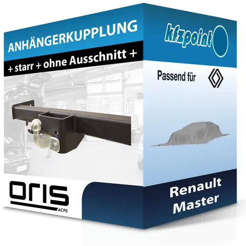 Anhängerkupplung ACPS-ORIS 041-011 - Hochwertige Anhängerkupplung für sicheres Ziehen von Anhängern, ideal für PKW und Nutzfahrzeuge.