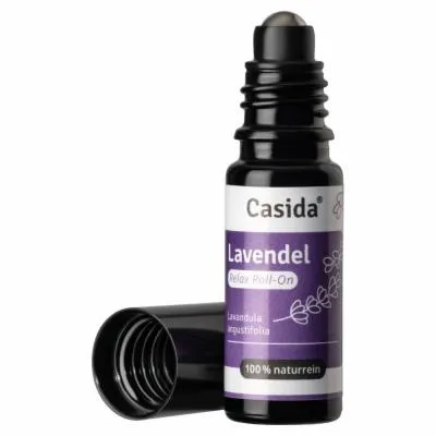 Lavendel Öl Roll-On - Praktischer Roll-On mit vielseitig einsetzbarem Lavendelöl. Ideal für entspannende Momente unterwegs – einfach auftragen und genießen!