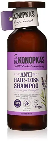 Dr. Konopka's Anti Hair-Loss Shampoo 500 ml - Shampoo gegen Haarausfall, fördert gesundes Haarwachstum und stärkt die Haarwurzeln für voluminöses und kräftiges Haar.