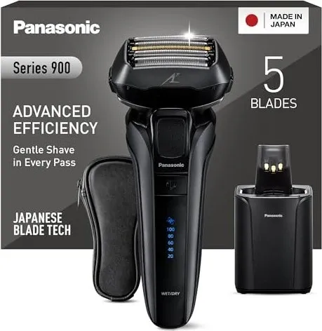 Panasonic Herrenrasierer ES-LV9U - Folienrasierer für Herren, präzise Rasur für ein glattes Hautgefühl