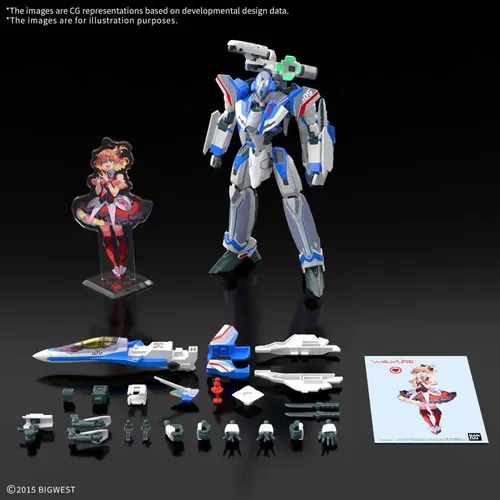 Macross Vf-31J Siegfried Hayate Immelmann Nutzung Deluxe Set