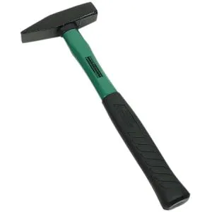 BrüderMannesmann Schlosserhammer M76513, 300g Kopfgewicht, mit Fiberglasstiel