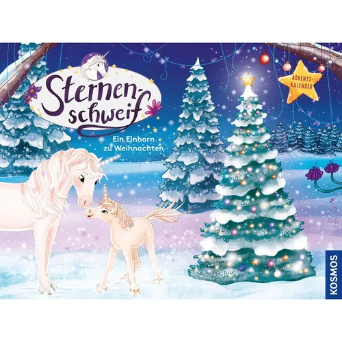 Sternenschweif Adventskalender: Ein Einhorn zu Weihnachten - Kinderbuch über Tiere mit 24 Überraschungen für ein magisches Weihnachtsfest, perfekt für kleine Einhorn-Fans.