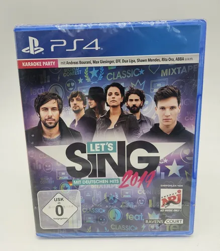 Let's Sing 2019 mit deutschen Hits (PS4) – Karaoke-Spaß für die ganze Party - Games – Erlebe mit 35 nationalen und internationalen Hits ein aufregendes Karaoke-Abenteuer und verwandle dein Smartphone in ein Mikrofon!