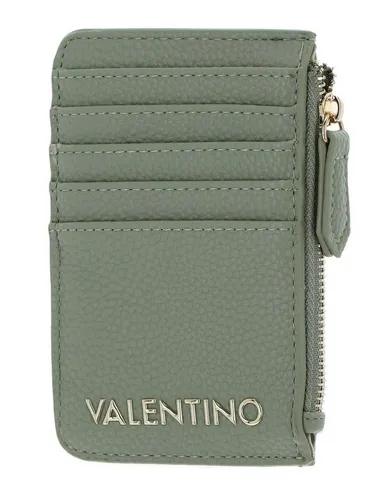VALENTINO BAGS Kartenetui Brixton, Salvia - Elegantes Kartenetui aus hochwertigem Polyurethan mit 10 Fächern für eine optimale Kartenorganisation, ideal für den täglichen Gebrauch.