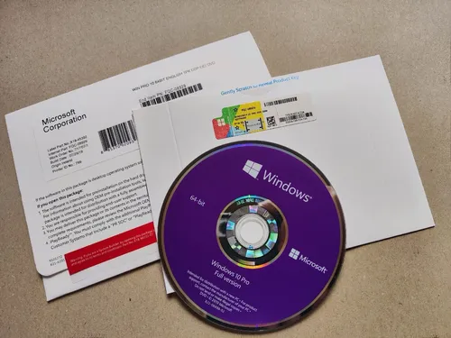 Microsoft Windows 10 Pro 64bit Vollversion DVD OEM FQC-08929 Englisch