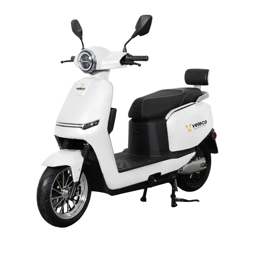 Veleco E-Motorroller Sparky - 2000W E-Scooter mit herausnehmbarem Akku - Elektroroller mit 45 km/h, ideal für die Stadt. Ausgestattet mit herausnehmbarem Lithium-Ionen Akku für einfache Handhabung und 70 km Reichweite.