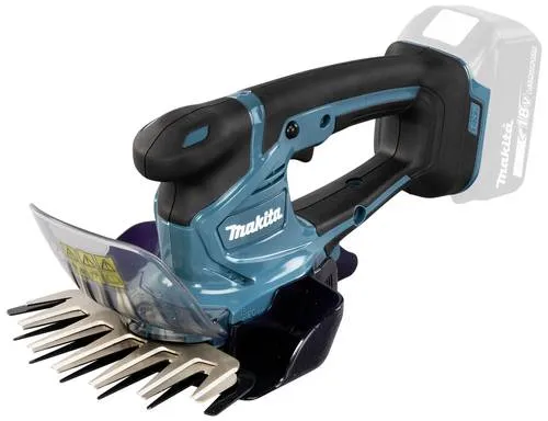 Makita DUM604ZX - Akku-Grasschere 18V, leicht und handlich, umrüstbar zur Strauchschere mit rostfreiem Scherblatt