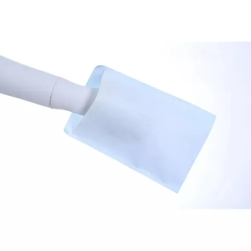 Med Comfort Einweg-Waschhandschuhe weiß/blau Airlaid PE-Innenbeschichtung 100 x