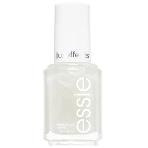 Essie Glitzernagellack für schillernde Fingernägel, Nr. 277 pure pearlfection, Glitzer/Silber, 13,5 ml