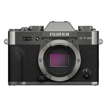 Fujifilm X-T30 III Gehäuse grau - Kompakte Systemkamera mit 26,1 Mpx APS-C Sensor und schneller Serienaufnahme bis 30 fps. Ideal für kreative Fotografie mit drehbarem Display und elektronischem Sucher.