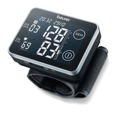 Beurer BC58 Handgelenk Blutdruckmessgerät Mit Sensor Touch, USB Und Applikator