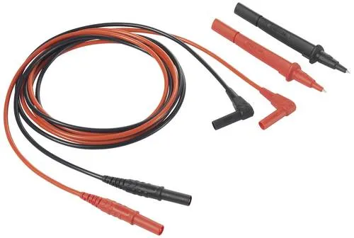 VOLTCRAFT VC801 Messleitung 1.5 m mit Prüfspitze - Messleitungen für Multimeter, hochwertige 4 mm Prüfspitze für präzise Messungen und langlebige Nutzung.