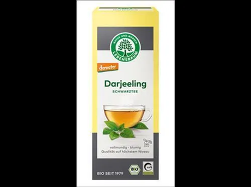 LEBENSBAUM 3x Darjeeling Schwarztee 20x2g