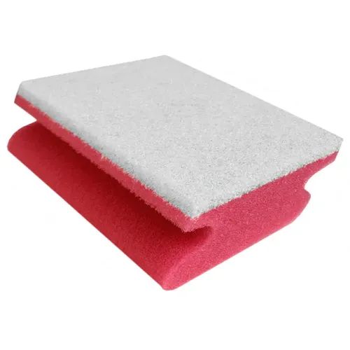 Topfreiniger Sito Vliesschwamm 9,5 x 7 x 4,5 cm rot-weiß 9,5 x 7 x 4,5 cm, vielseitig gegen hartnäckigen Schmutz 5000052