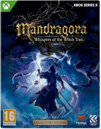 Mandragora: Whispers of the Witch Tree - Collector's Edition - Xbox (englische Version) - Exklusive Collector's Edition mit Artbook, Soundtrack-CD und zweiseitigem Poster. Erlebe das Spiel in hochwertiger Verpackung, ideal für Sammler und Fans von Videospielen!