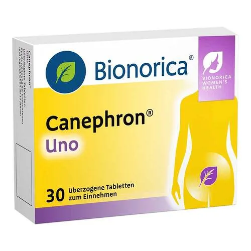 Canephron Uno 30 ST - Pflanzliches Arzneimittel zur Unterstützung bei Harnwegserkrankungen, lindert häufiges Wasserlassen und Brennen. Ideal zur Durchspülung der Harnwege und Verminderung von Nierengrieß.