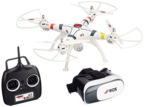 Payload GPS VR Drone Altitude HD FPV Wifi Coming Home - Drohne mit 350g Zuladung, automatischer Höhenkontrolle und WiFi FPV HD Kamera (720p). Ideal für spektakuläre Flugvideos und einfaches Fliegen, auch für Anfänger.