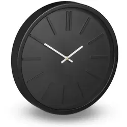 Relaxdays Wanduhr modern Weiß,Schwarz