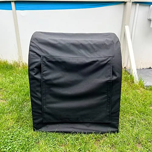 nobellgo Einhausung für Sandfilteranlage, Poolpumpe, Poolfilter, Abdeckung, hochwertig und witterungsbeständig