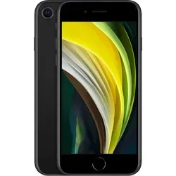Apple iPhone SE 2. Gen - 128 GB - Schwarz (Ohne Simlock) - Handys & Smartphones, kompakt mit leistungsstarkem A13 Bionic Chip und 12 MP Kamera für beeindruckende Fotos, ideal für Technikliebhaber.