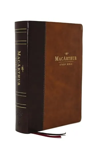 MacArthur Study Bible, 2nd Edition, Leathersoft, Brown, Thumb Indexed - Philosophie: Hochwertige Leathersoft-Ausgabe mit Daumenindizes für einfaches Blättern und tiefes Verständnis der biblischen Wahrheiten.