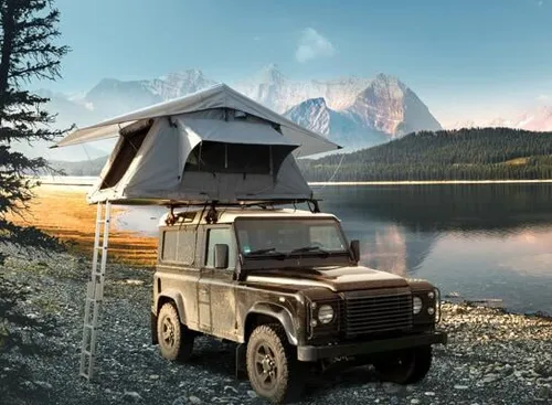 Reimo Wallaby 2 Dachzelt - Robustes Dachzelt für abenteuerlustige Camper, bietet schnellen Aufbau und perfekten Schutz bei jedem Wetter.
