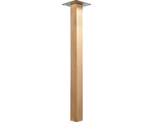 Tischbein Melta vierkant 50 x 720 mm buche