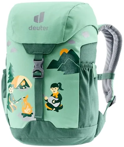 deuter Schmusebär Kinderrucksack (8 L) - Kindertaschen für Kinder ab 3 Jahren, mit weich gepolstertem Rückensystem und extra Sicherheit durch reflektierende Elemente.